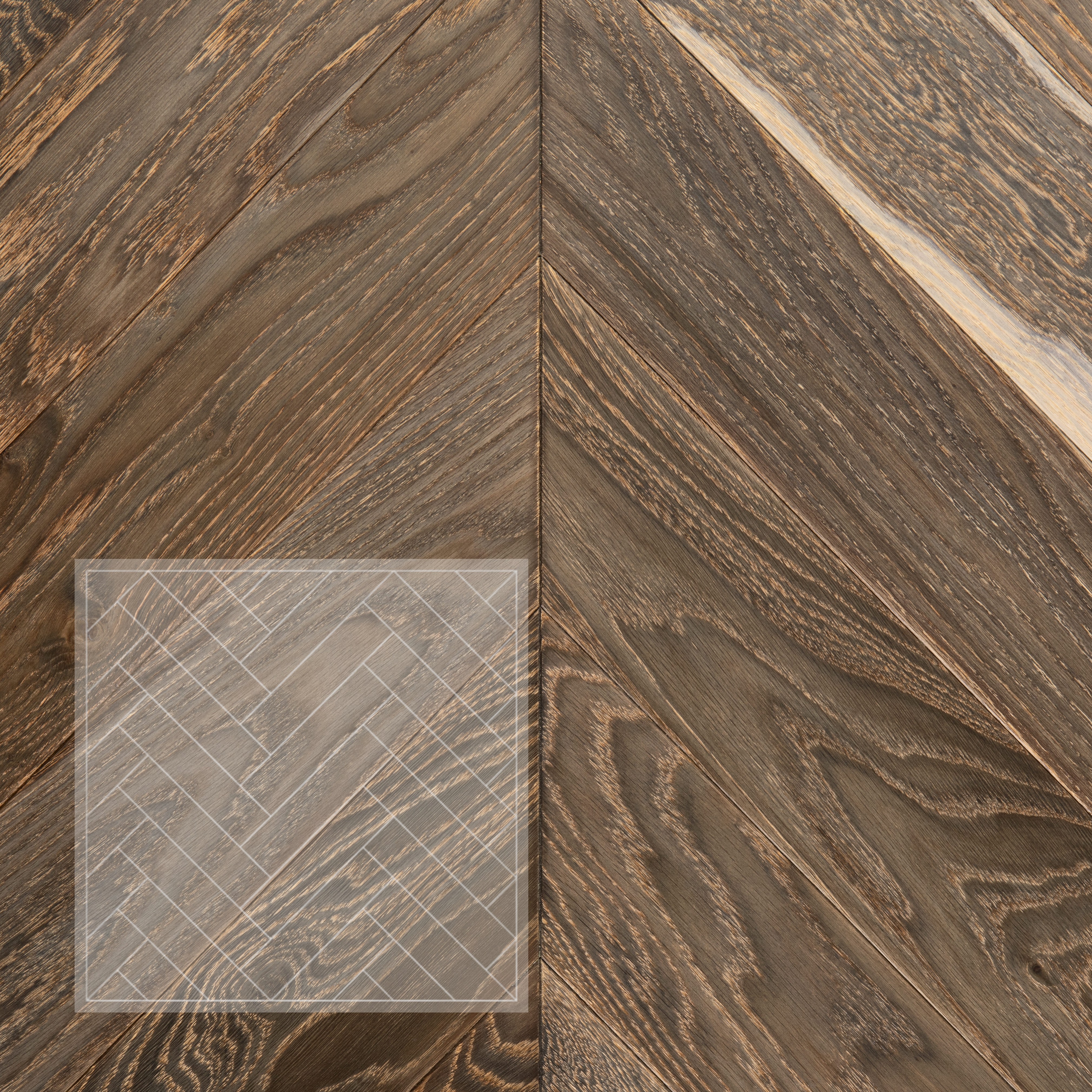 Инженерная доска Eparket Дуб Old рустик браш лак венгерская елка 540×90×15